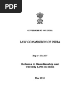 Law Commission of India Report No.257 Custody Laws