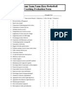 Example 2 Coaching Evaluation Form