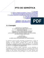 Concepto de Semiótica Magariños