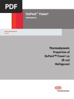Thermodynamic Chart R22