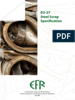 EFR EU27 Steel Scrap Specification