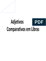 Adjetivos, Cores e Comparativos em Libras