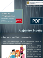 Perfil Del Consumidor Coca Cola - Alejandro España