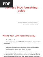 APA and MLA Formatting Guide