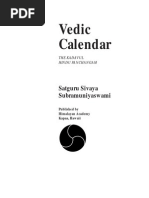 Vedic Calendar Pancha