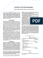 Phenblic Antioxidants of Soy Protein Hydrolyzates