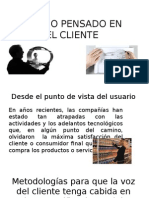 Diseño Pensado en El Cliente