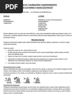 Apunte Calibracion y Mantenimiento de Guitarra y Bajo.