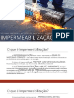 Sistemas de Impermeabilização