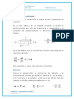 Variacion de Volumen Resistencia de Materiales