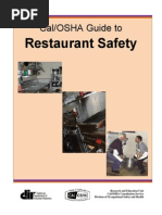 Cal OSHA Restaurants