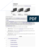 Fracture Mechanics