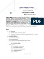 Planeación - Didáctica de La Filosofía