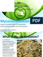 Mycoremediation - ChE 288 Journal Report-.C.racho