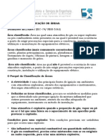 Manual de Classificação de Áreas