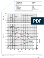 Curves Are Approximate, Pump Is Guaranteed For One Set of Conditions Capacity, Head, and Efficiency