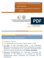 III. Modelo Clasico y Keynesiano de Determinacion Del Producto