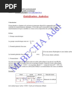 Equilibre Esterification-Hydrolyse PDF