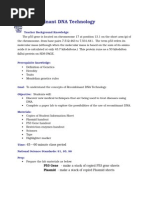 6 Recombinant DNA Technology