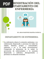 Administración Del Departamento de Enfermería