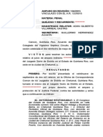 Sentencia de Amparo A Favor de Pedro Canché