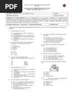 Prueba Agentes de ASCO - 6º Año