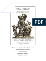 Issue Nr. 11: 05. Scrivere e Riscrivere. Modi Della Citazione Nelle "Confessioni D'un Italiano" - Sara Garau (Università Della Svizzera Italiana)