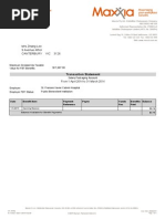 Mrs Zhang Lee 9 Avenue Athol Canterbury Vic 3126: Transaction Statement