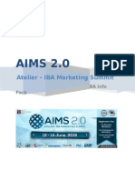 AIMS 2.0: Atelier - IBA Marketing Summit