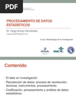 Procesamiento de Datos Estadísticos