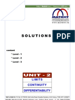 Limit Contion Differ Solution