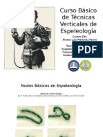 Curso Básico de Técnicas Verticales de Espeleología