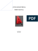 Autocad Electrical Users Manual