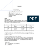 Physics Lab Procedures:: P ρ gh P P