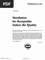 ASHRAE 62.1 Ventilation For Acceptable Indoor Air Qualit