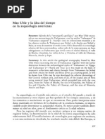 Max Uhle y La Idea Del Tiempo en La Arqueología Americana