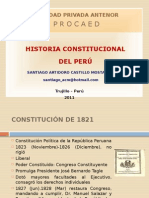 Historia Constitucional Del Per - Ú