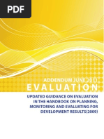 Evaluation Addendum June 2011