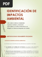 Identificación Impactos Ambientales