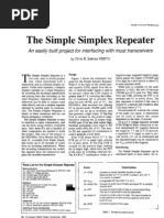 The Simple Simplex Repeater