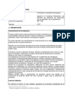 AE-29 Formulacion y Evaluacion de Proyectos