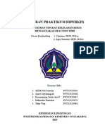 Laporan Praktikum Hiperkes Reaction Time