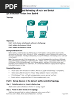 0.0.0.1 Lab1 - Initializing and Reloading A Router and Switch Instructor Version