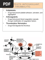 Antiplatelet Antikoagulan Fibrinolitik