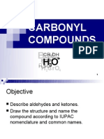 Matriculation Chemistry (Carbonyl Compound)