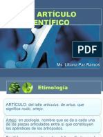 El Artículo Cientifico