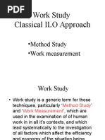 Work Study Classical ILO Approach