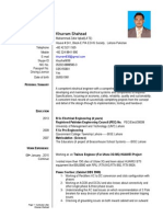 Khurram Shahzad: Curriculum Vitae