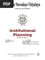 Institutional Planning: Nandla Distt-Ajmer (Rajasthan)