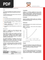 Conplast R: Retarding Water Reducing Admixture